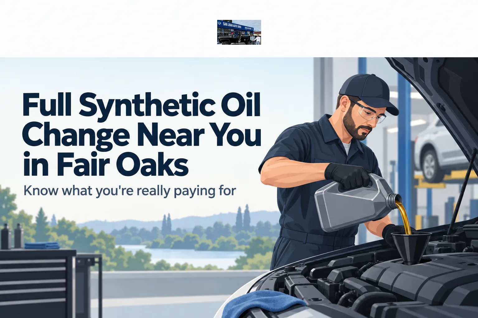Full Synthetic Oil Change Near You in Fair Oaks