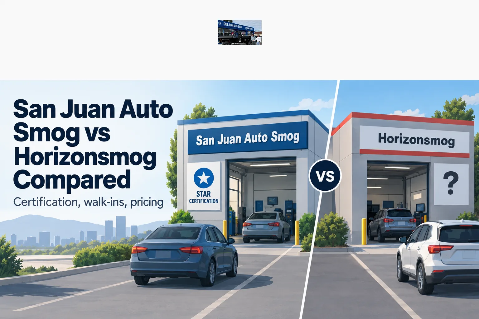 San Juan Auto Smog vs Horizonsmog: A Side-by-Side Look