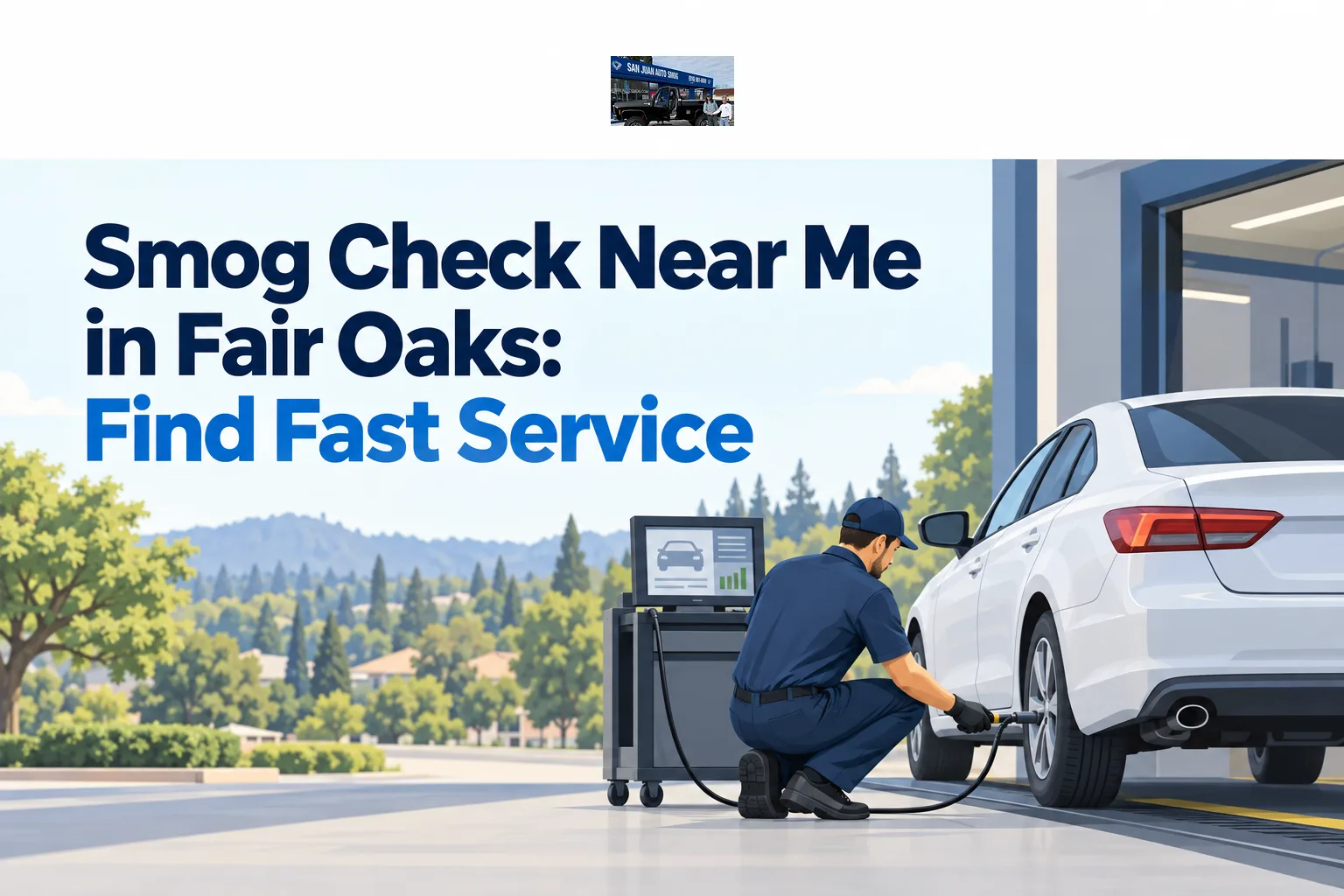 Smog Check Near Me in Fair Oaks: Find Fast Service