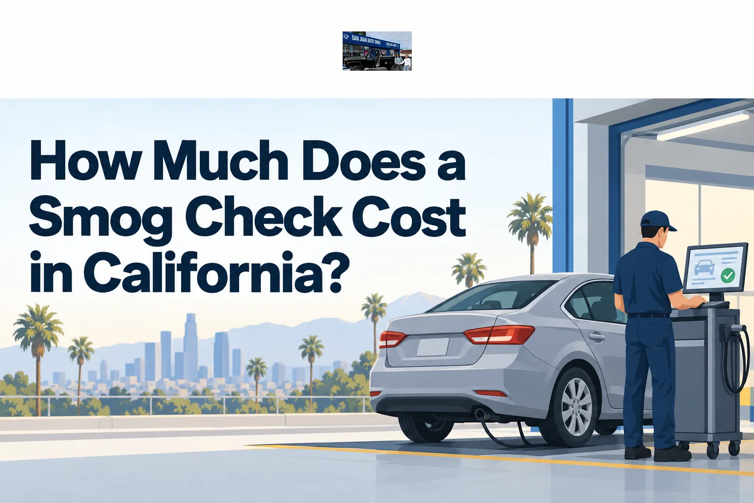How Much Does a Smog Check Cost in California?