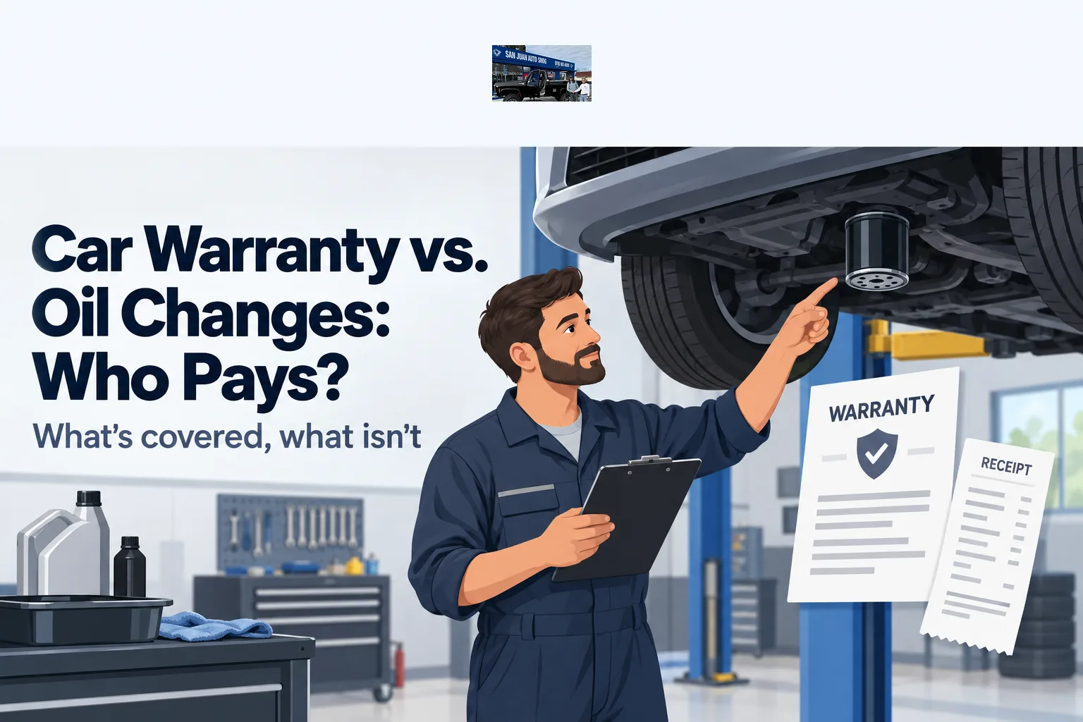 Car Warranty and Oil Changes: What You Pay Out of Pocket