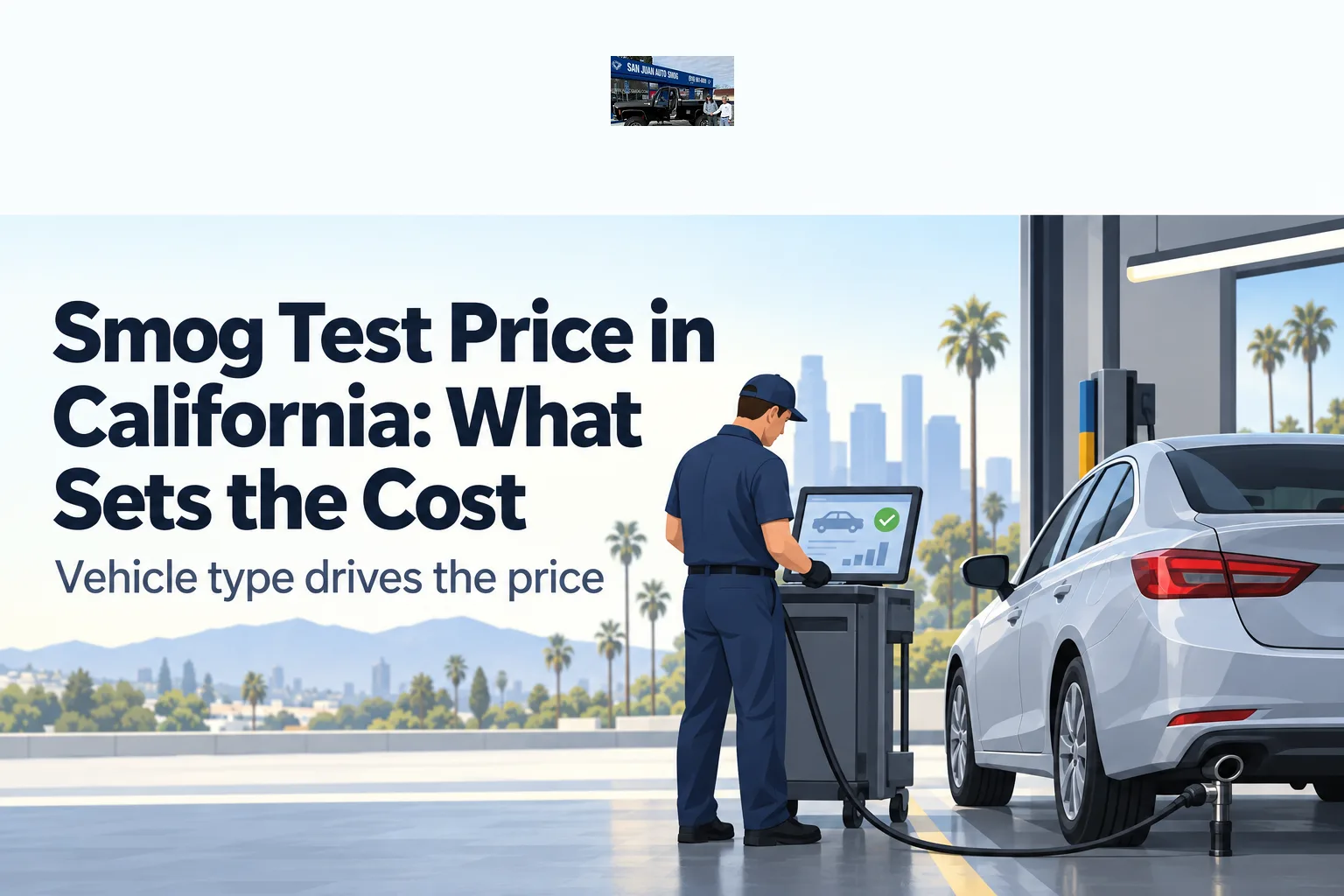 Smog Test Price in California: What Sets the Cost