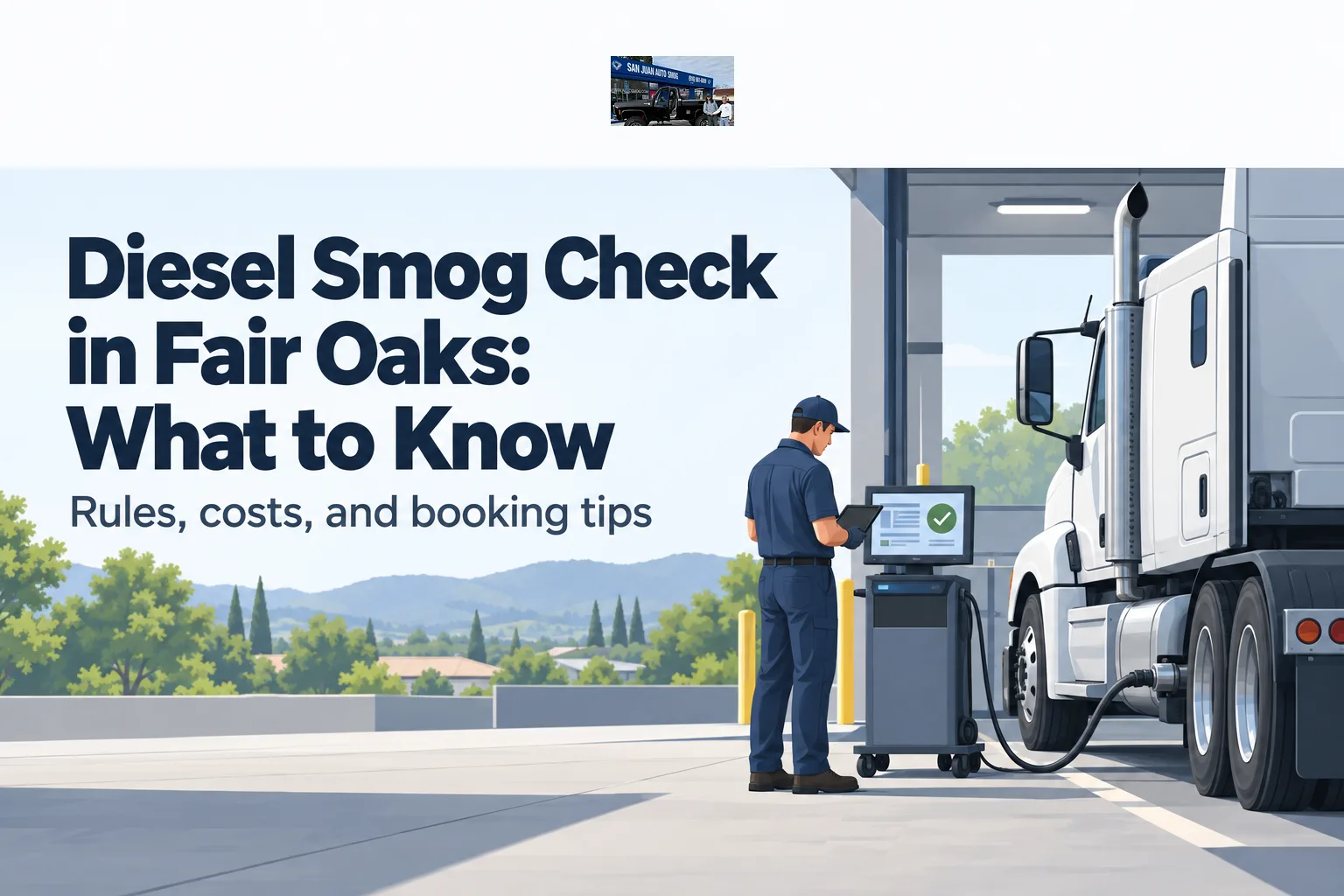 Diesel Smog Check in Fair Oaks: What You Need to Know
