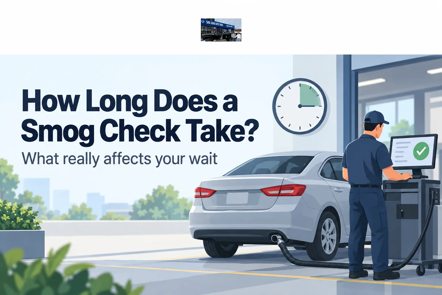 How Long Does a Smog Check Usually Take?
