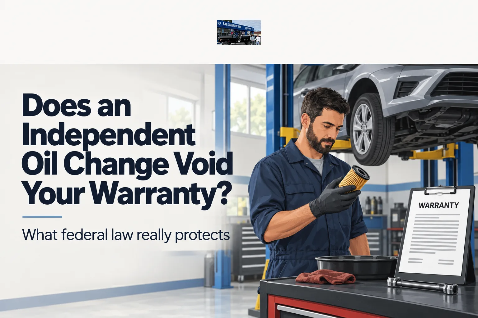 Does an Independent Oil Change Void Your Warranty?