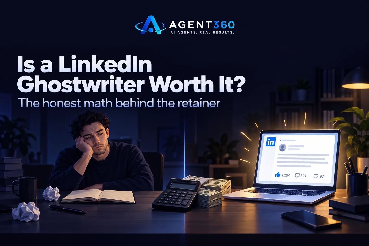 Is a LinkedIn Ghostwriter Worth It? The Honest Math
