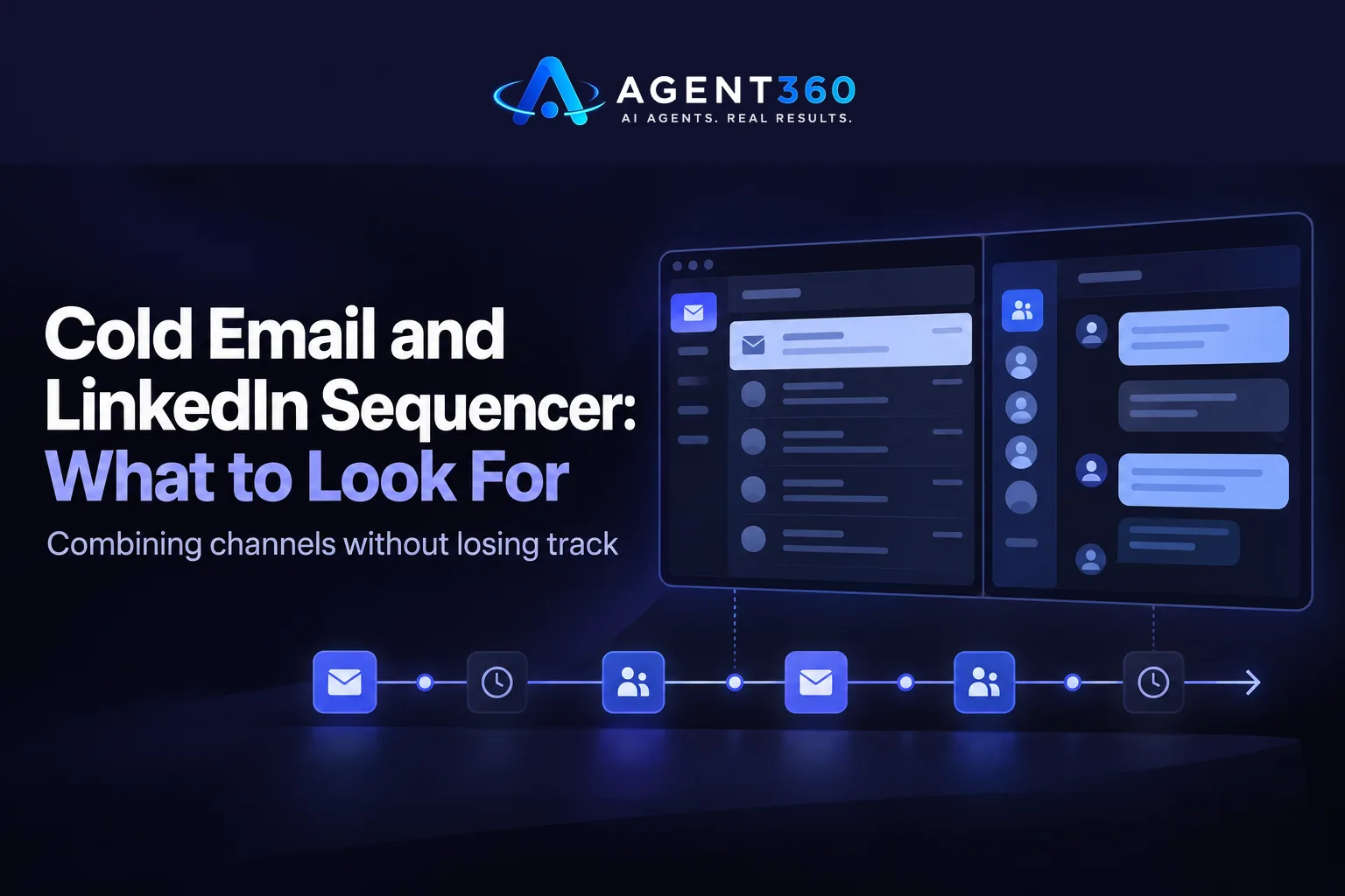 Cold Email and LinkedIn Sequencer: What to Look For