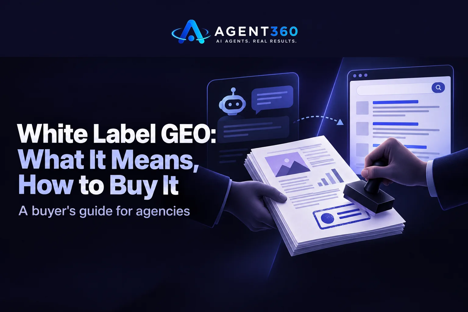 White Label GEO: What It Means and How to Buy It
