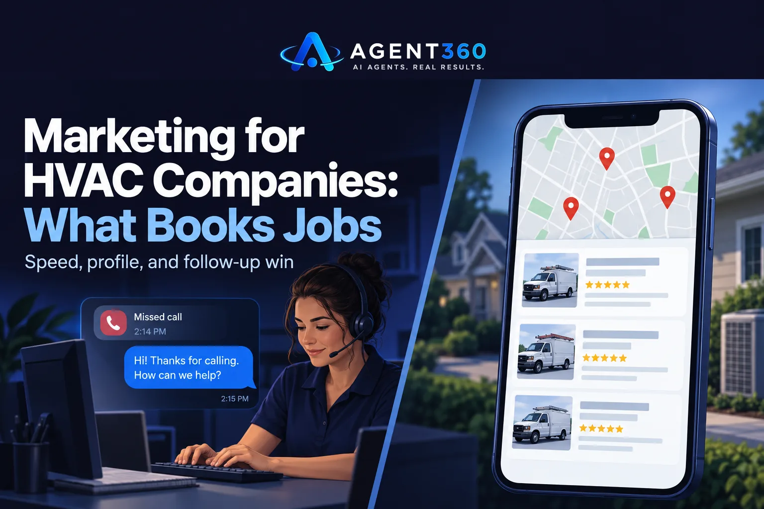 Marketing for HVAC Companies: What Actually Books Jobs