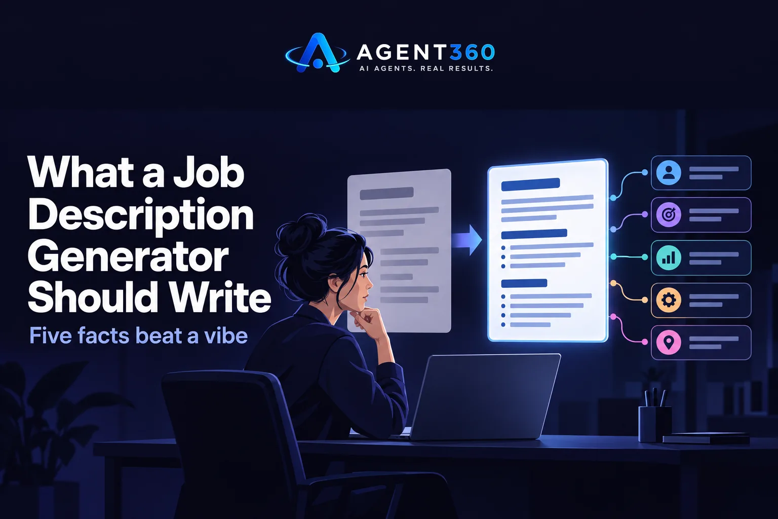 What a Job Description Generator Should Actually Write