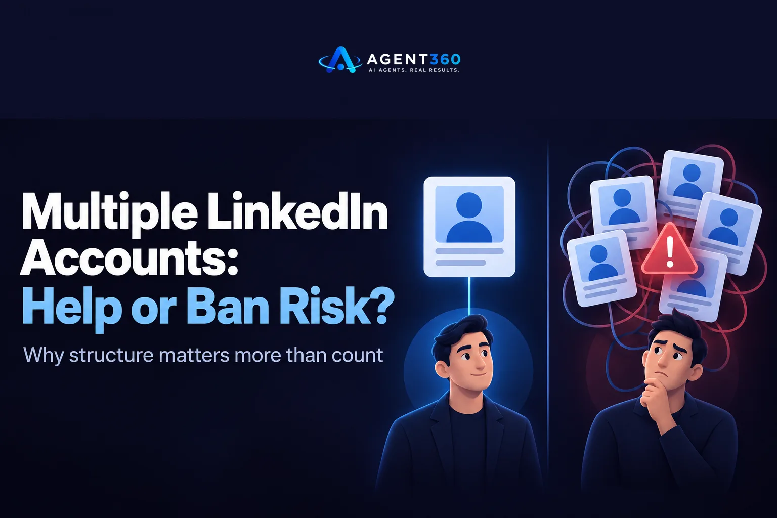 Multiple LinkedIn Accounts for Outreach: Help or Ban Risk?