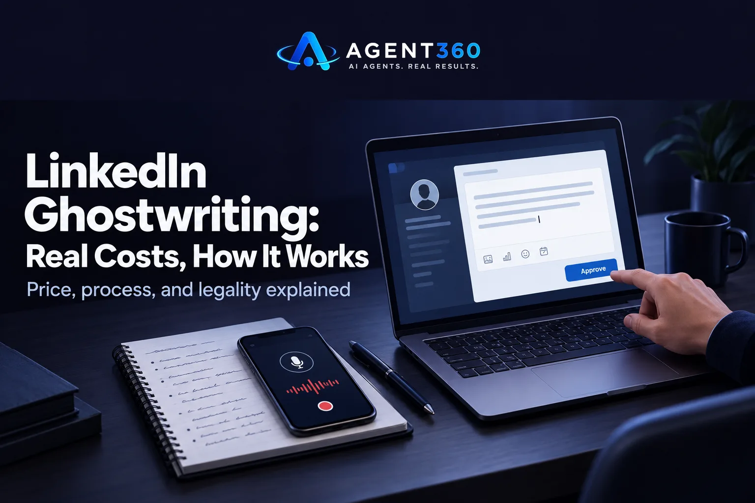 LinkedIn Ghostwriting: What It Really Costs and How It Works