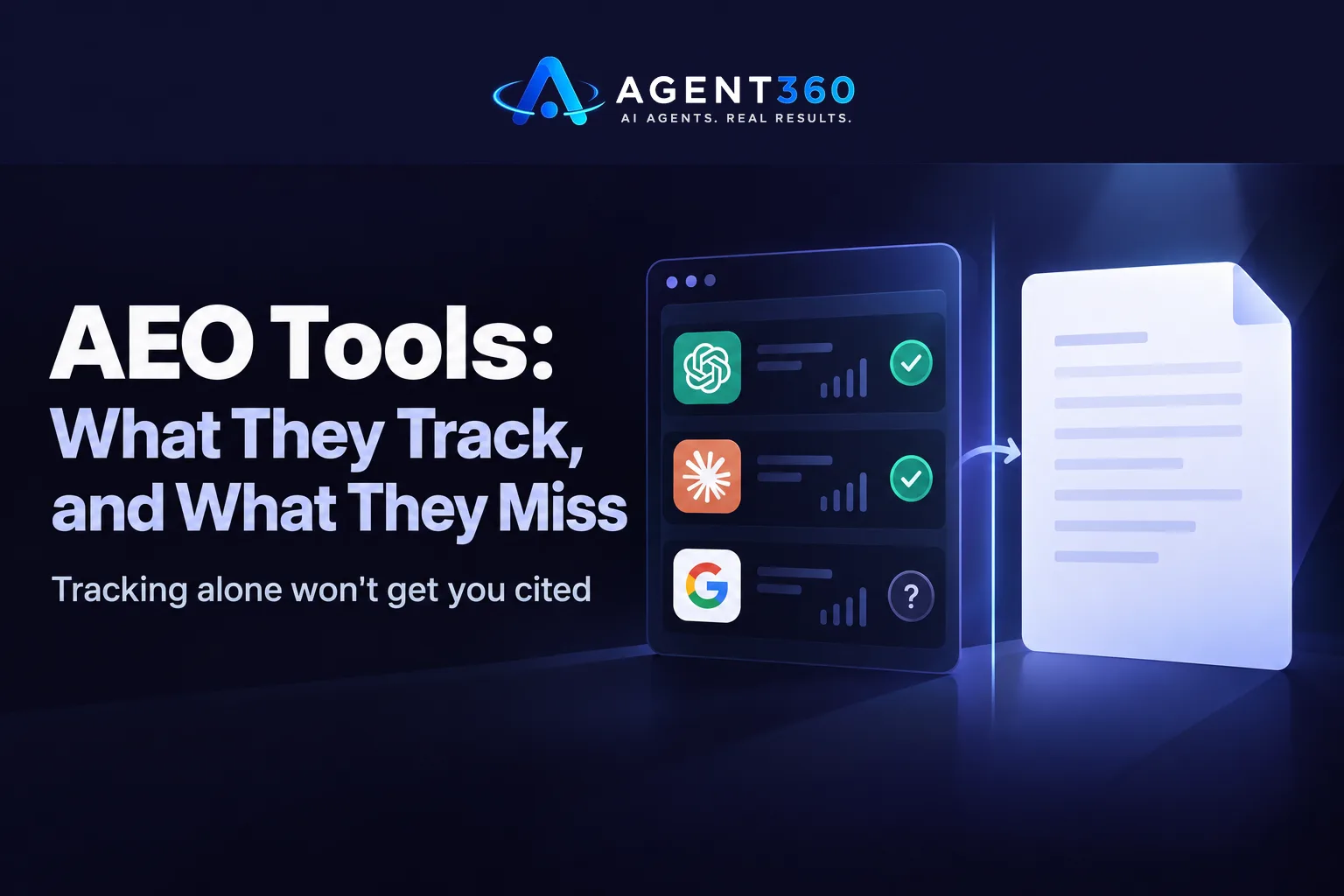 AEO Tools: What They Track, and What They Miss