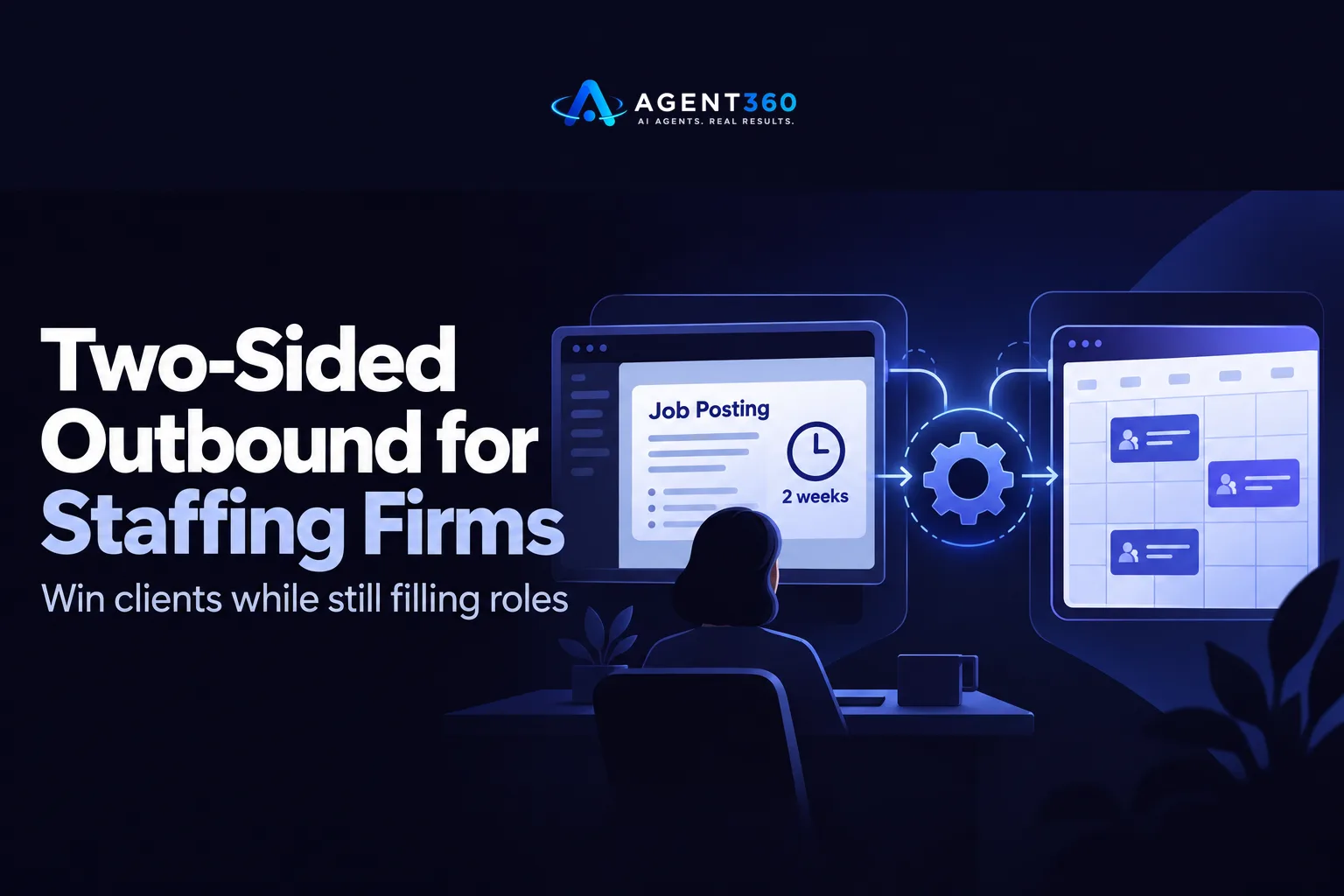 Two-Sided Outbound: How Staffing Firms Win Clients While Filling Roles