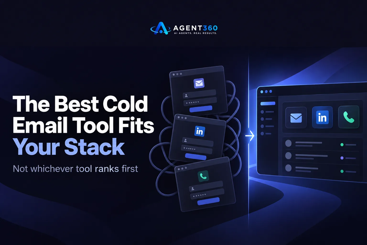 The Best Cold Email Tool Depends on Your Outbound Stack