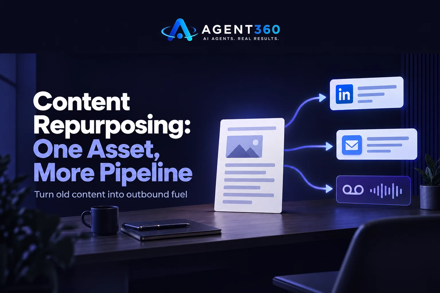 Content Repurposing: Turn One Asset Into Outbound Fuel