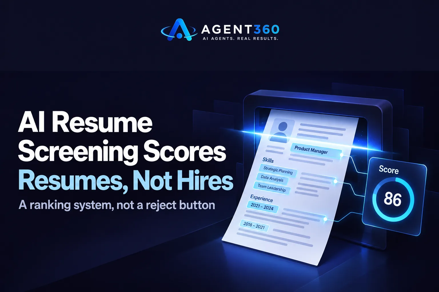 AI Resume Screening Scores Resumes, Not Hires