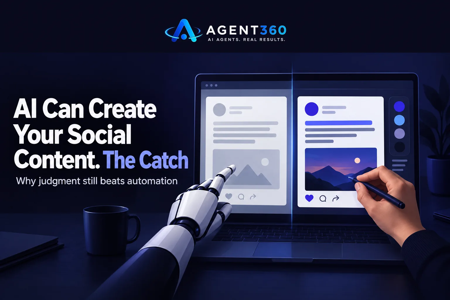 AI Can Create Your Social Content. Here's The Catch
