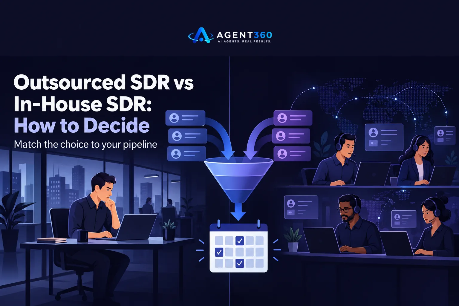 Outsourced SDR vs In-House SDR: How to Decide
