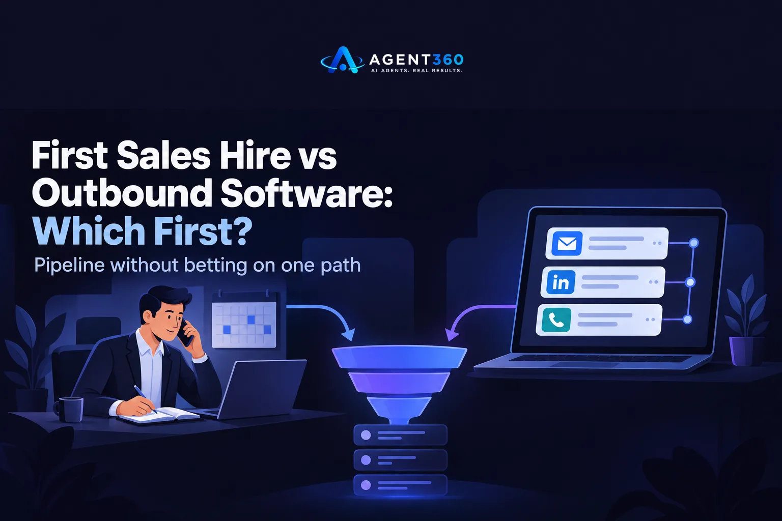 First Sales Hire vs Outbound Software: Which First?