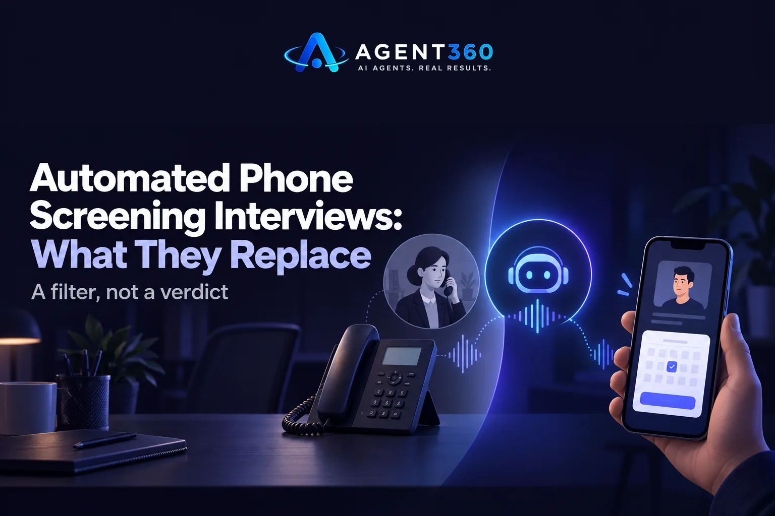 Automated Phone Screening Interviews: What They Replace