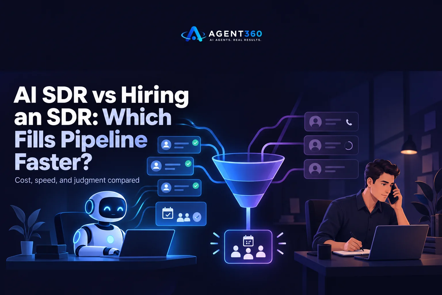 AI SDR vs Hiring an SDR: Which Fills Pipeline Faster?