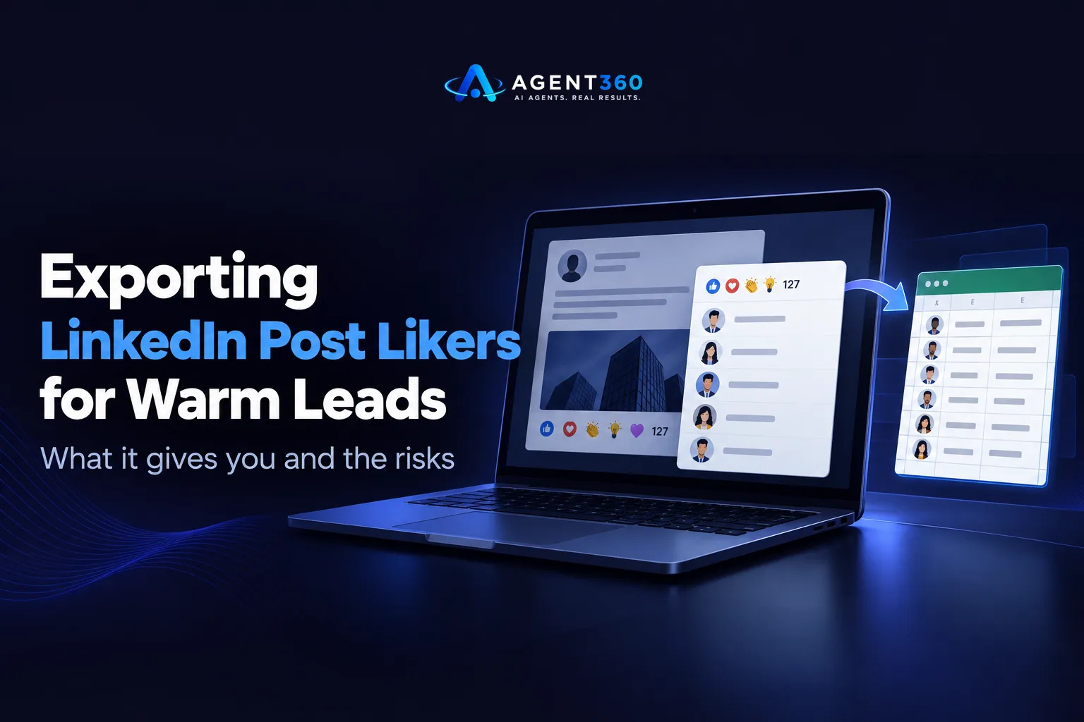 How to Export LinkedIn Post Likers for Warm Outbound Leads