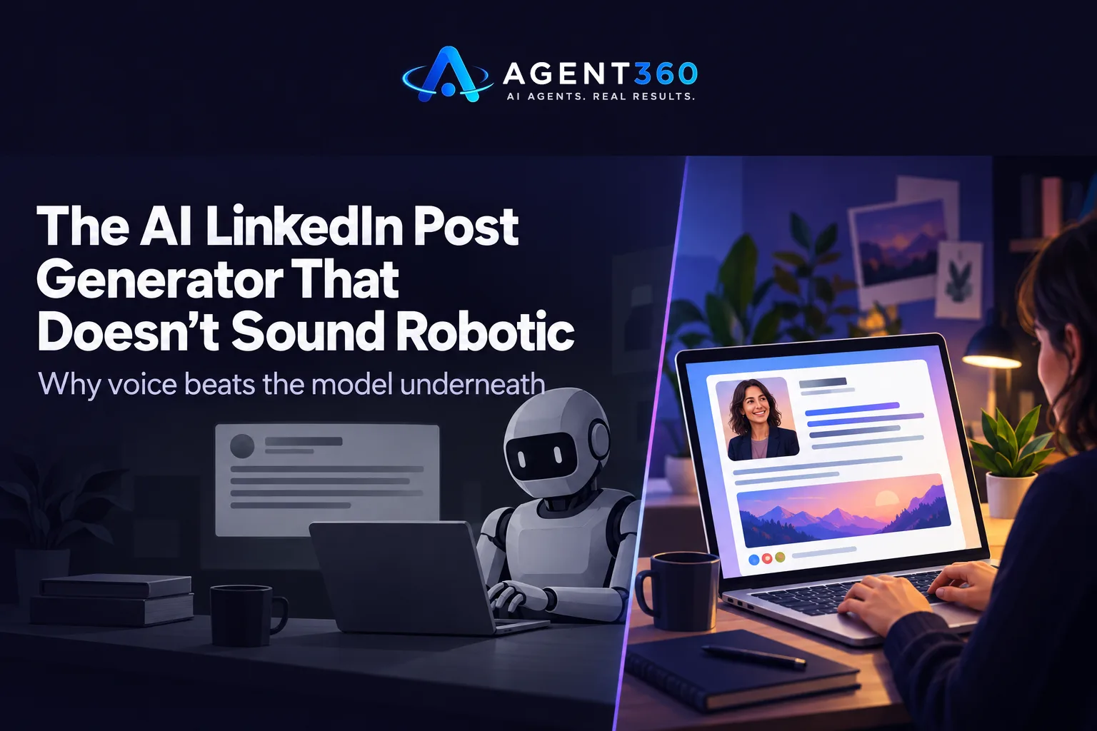 The AI LinkedIn Post Generator That Doesn't Sound Like AI